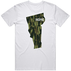 Vermont State Home Army Camouflage T Shirt Vermont State Home Army Camouflage T Shirt