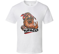 Tupacca Rapper Wookiee Mashup T Shirt Tupacca Rapper Wookiee Mashup T Shirt