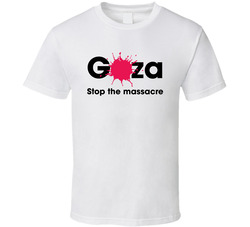 Gaza Stop The Massacre Supporter T Shirt Gaza Stop The Massacre Supporter T Shirt