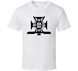 Portuguese Hockey Sports Fan T Shirt