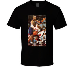 Michael Jordan Charles Barkley 92-93 Finals Fan T Shirt
