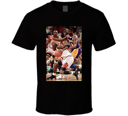 Michael Jordan Magic Johnson Fan T Shirt