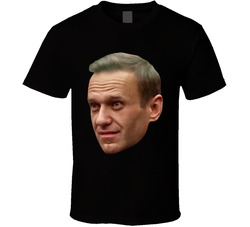 Alexei Navalny Big Head Supporter T Shirt Alexei Navalny Big Head Supporter T Shirt