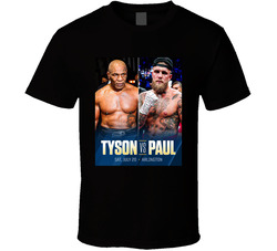 Tyson Vs Paul Boxing Match T Shirt