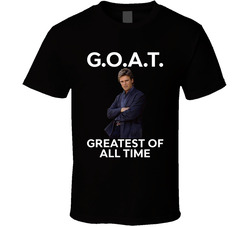 Macgyver Goat Greatest Of All Time Fan T Shirt