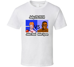 Jake Paul Vs Mike Tyson Punch Out T Shirt