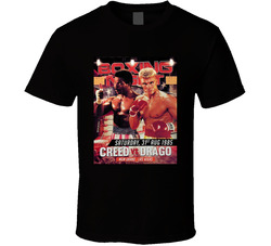 Apollo Creed Vs Ivan Drago Boxing Match T Shirt