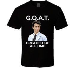 Allan Bauer Goat Greatest Of All Time Fan T Shirt