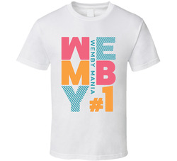Wemby Mania Number 1 T Shirt