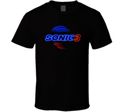 Sonic The Hedgehog 3 Movie T Shirt