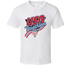 Team Usa Triathlon 2024 T Shirt