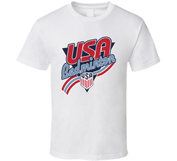 Team Usa Badminton Paris 2024 T Shirt