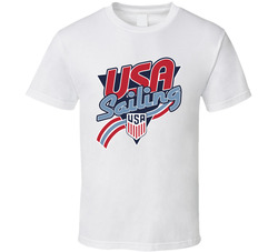Team Usa Sailing Paris 2024 T Shirt