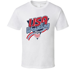 Team Usa Wrestling Paris 2024 T Shirt