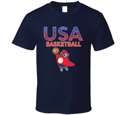 Team Usa Basketball Paris 2024 Sports T Shirt