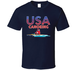 Team Usa Canoeing Paris 2024 Sports T Shirt