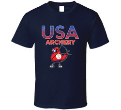 Team Usa Archery Paris 2024 Sports T Shirt