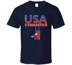 Team Usa Gymnastics Paris 2024 Sports T Shirt
