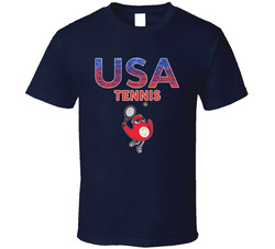 Team Usa Tennis Paris 2024 Sports T Shirt