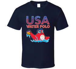 Team Usa Water Polo Paris 2024 Sports T Shirt