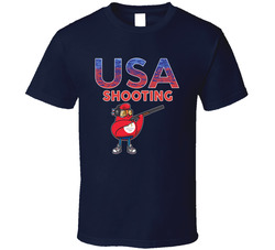 Team Usa Shooting Paris 2024 Sports T Shirt