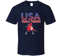 Team Usa Table Tennis Paris 2024 Sports T Shirt