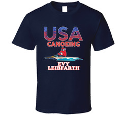 Evy Leibfarth Team Usa Canoeing Paris 2024 Fan T Shirt