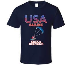 Erika Reineke Team Usa Sailing Paris 2024 Sports T Shirt