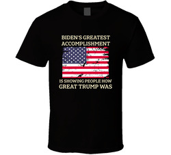 Biden's Greatest Accomplishment Is Showing People How Great Trump Biden's Greatest Accomplishment Is Showing People How Great Trump