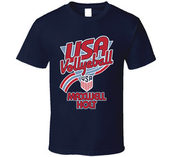 Maxwell Holt Usa Volleyball Paris 2024 T Shirt