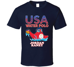 Jordan Raney Team Usa Water Polo Paris 2024 Sports T Shirt