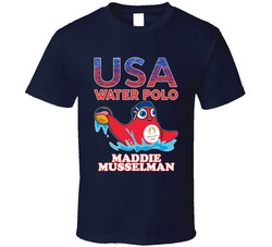 Maddie Musselman Team Usa Water Polo Paris 2024 Sports T Shirt