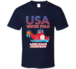 Ashleigh Johnson Team Usa Water Polo Paris 2024 Sports T Shirt