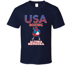 Alyssa Mendoza Team Usa Boxing Paris 2024 Sports T Shirt