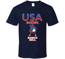 Rosco Hill Team Usa Boxing Paris 2024 Sports T Shirt