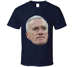 Didier Deschamps France Coach Big Head T Shirt