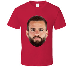 Nacho Fernandez Spain Big Head T Shirt Nacho Fernandez Spain Big Head T Shirt