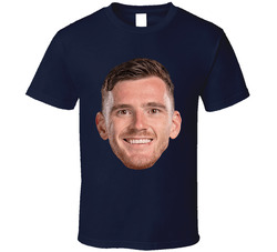 Andrew Robertson Scotland Big Head T Shirt