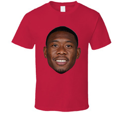 David Alaba Austria Big Head T Shirt David Alaba Austria Big Head T Shirt