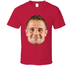 Amir Abrashi Albania Euro 2024 Big Head T Shirt