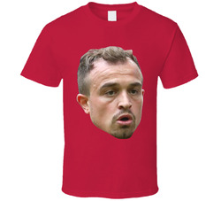 Xherdan Shaqiri Switzerland Euro 2024 Big Head T Shirt