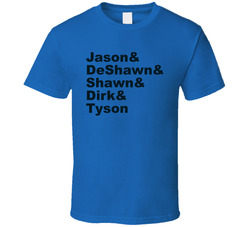 Jason Kidd & Deshawn Stevenson & Shawn Marion & Dirk Nowit