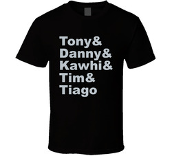 Tony Parker & Danny Green & Kawhi Leonard & Tim Duncan &am