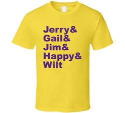 Jerry West & Gail Goodrich & Jim Mcmillian & Happy Hairsto