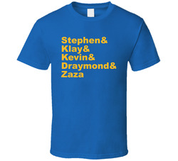 Stephen Curry & Klay Thompson & Kevin Durant & Draymond Gr