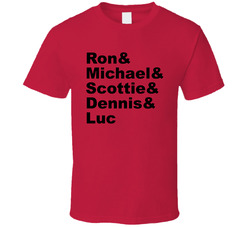 Ron Harper & Michael Jordan & Scottie Pippen & Dennis Rodm