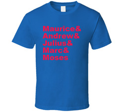 Maurice Cheeks & Andrew Toney & Julius Erving & Marc Iavar