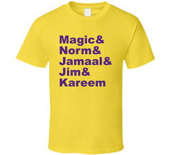 Magic Johnson & Norm Nixon & Jamaal Wilkes & Jim Chones &a