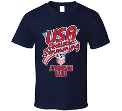 Jacklyn Luu Team Usa Artistic Swimming Paris 2024 T Shirt