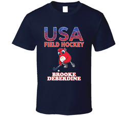 Brooke Deberdine Team Usa Field Hockey Paris 2024 Fan T Shirt